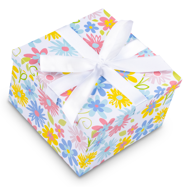 Pastel Flowers Cookie Box - Embrace the seasons of spring and summer with our pastel flowers cookie box from Carolina Cookie Company. The perfect gift to celebrate the blooming beauty of nature. Order now and share the joy!